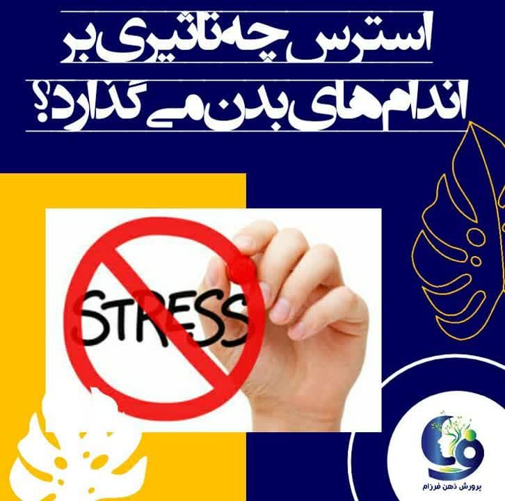 استرس چه تاثیری بر اندام‌های بدن می‌گذارد؟